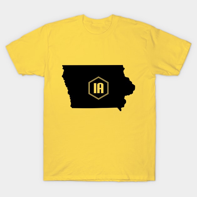 Iowa Homer (Black) T-Shirt by caknuck